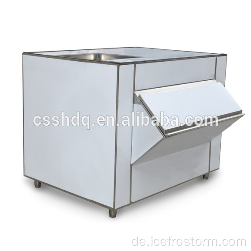 Fische benutzen Ice Chip Machine